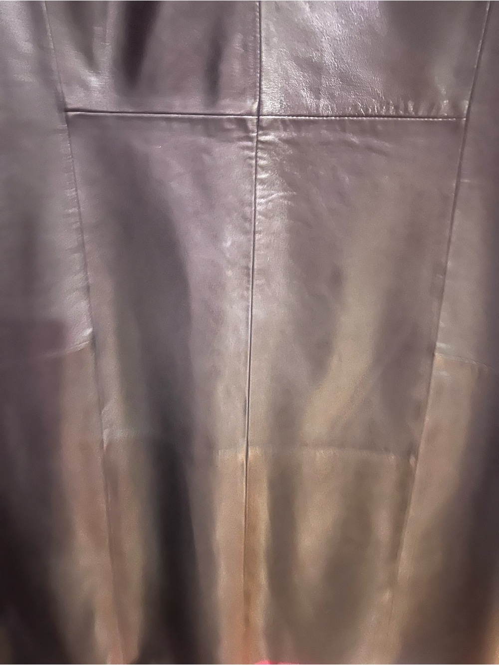 Black Leather Short-Sleeve Dress Jacket - Picture 4 of 13